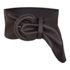Women Retro Fashion D Shape Buckle Wide Belt