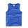 Kids Basic Round Neck Sleeveless Solid Color Casual Vest T-Shirt