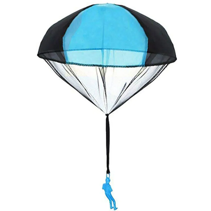 Kids Hand Throwing Soldier Parachute Toy