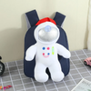 Children Kids Baby Fashion Boys Girls Cartoon Astronaut Doll Plushtoy Backpack School Bag