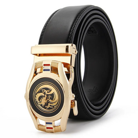 Men Business Casual Automatic Buckle Belt
