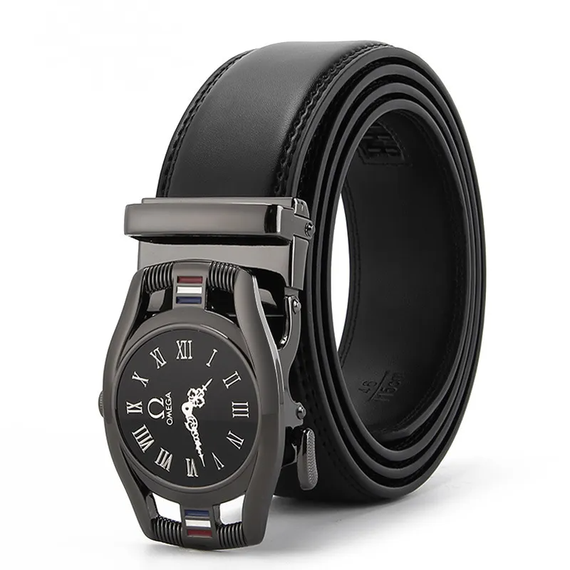 Men Business Casual Automatic Buckle Belt