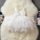 Kids Toddler Girls Fashion Party Cute Sweet Color Crochet Hollow Out Lace Pleated Sleeveless Mesh Party Tutu Dress