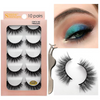 10 Pairs/Set 3D Imitation Mink Hair False Eyelashes