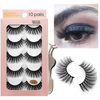 10 Pairs/Set 3D Imitation Mink Hair False Eyelashes