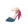 Women Vintage Sexy Tassel Decorated Peep Toe Buckle Design Stiletto Sandals Shoes