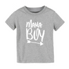 (Buy 1 Get 1) Children Kids Baby Fashion Boys Girls Short Sleeve Daddy'S Mama'S Letter Print T-Shirt