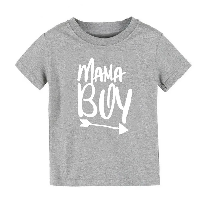 (Buy 1 Get 1) Children Kids Baby Fashion Boys Girls Short Sleeve Daddy'S Mama'S Letter Print T-Shirt