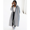 Autumn And Winter Women Fashion Loose Casual Solid Color Hoodies Coat
