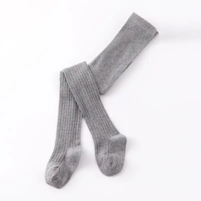 Girls Solid Color Breathable Panty-Hose