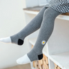 Girl Fashion Daisy Embroidery Knitted Pantyhose