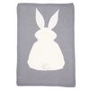 Kids Cute Rabbit Pattern Knitting Blanket
