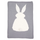 Kids Cute Rabbit Pattern Knitting Blanket