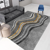 Abstract Ink Smudged Line Carpet Living Room Floor Decoration Mat