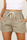 Women Fashion Casual Basic Solid Color Drawstring Waist Lace-Up Shorts