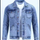 Men Casual Retro Multi Pocket Slim Denim Jacket