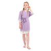 Children Solid Color Simple Loose Night-Robe