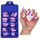 ( Buy 1 Get 2 ) Blister Small Blue Box 100 Pieces Oval Solid Color False Nails