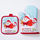 (Buy 1 Get 1) Kitchen Household Heat Insulation Anti-Scalding Christmas Printing Oven Microwave Gloves Set