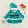 Kids Toddler Girls Fashion Casual Christmas Letter Embroidery Round Neck Long Sleeve Dress