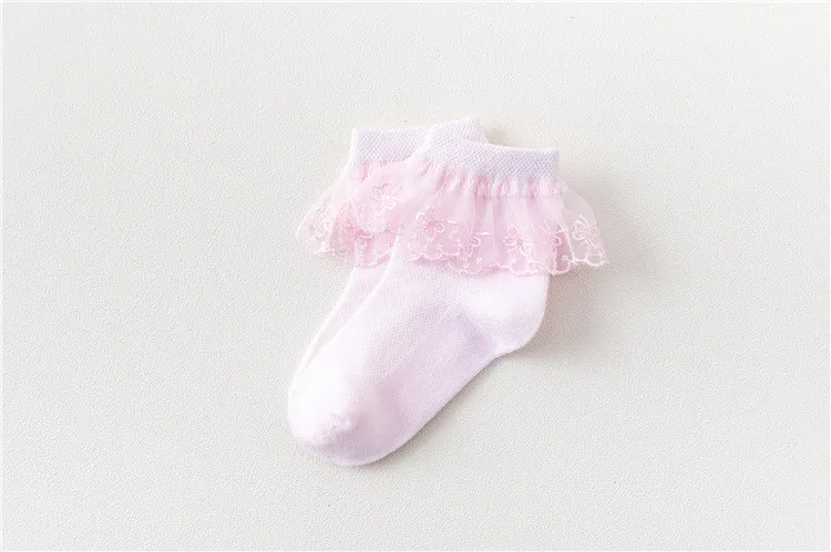 Kids Lace Mesh Breathable Socks