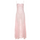 Women'S Fashion Solid Color Floral Jacquard See-Through Spaghetti Strap Maxi Swing Dress