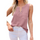Women'S Casual Solid Color V-Neck Loose Tank Top