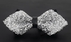 (Buy 1 Get 1) Men'S Casual Fashion Rhinestone Exquisite Nightclub Solid Color Bow Tie