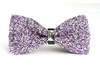 (Buy 1 Get 1) Men'S Casual Fashion Rhinestone Exquisite Nightclub Solid Color Bow Tie