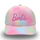 Kids Girls Fashion Casual Cute Rainbow Color Embroidered Alphabet Baseball Cap