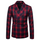 Men Cotton Plaid Printed Business Blazer
