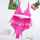Mesh Feather Sexy Solid Color Lingerie Three-Piece Sets