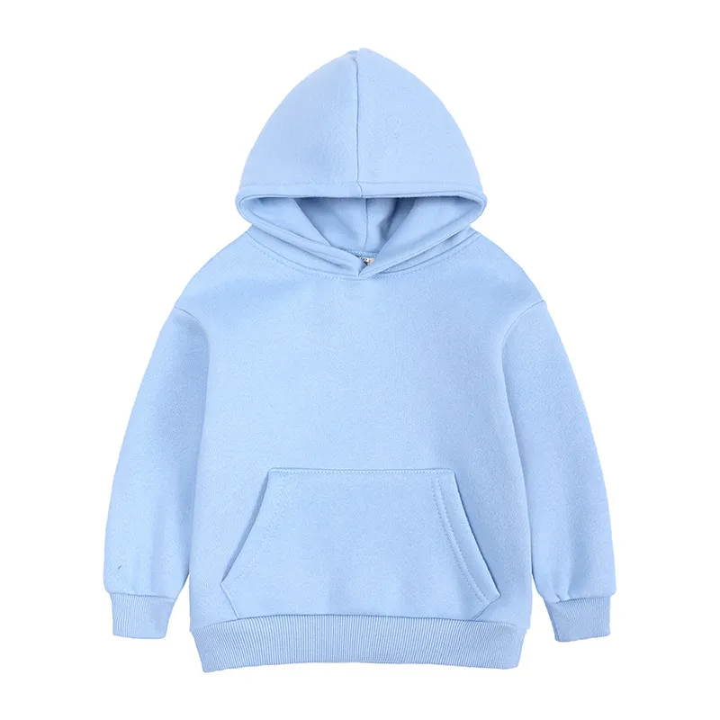Children Kids Toddler Girls Boys Fleece Pullovers Hoodies
