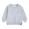 Baby Children Kids Girls Boys Solid Color Long Sleeves Sweatshirt