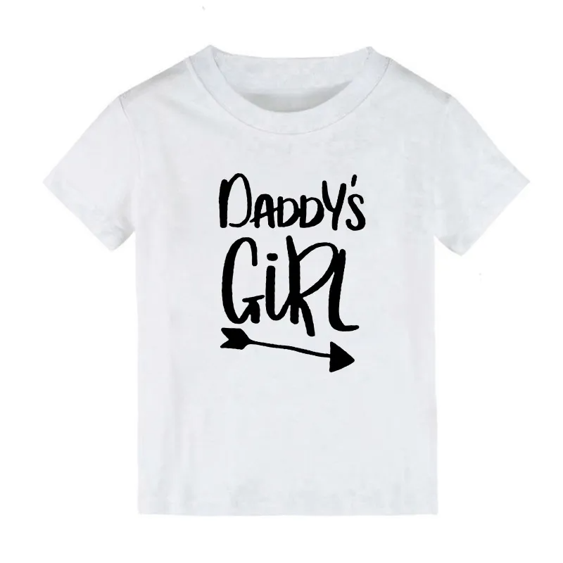 (Buy 1 Get 1) Children Kids Baby Fashion Boys Girls Short Sleeve Daddy'S Mama'S Letter Print T-Shirt
