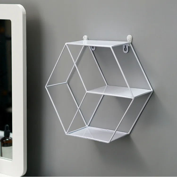 (Buy 1 Get 1) Nordic Style Simple Iron Hanging Ornaments Shelf