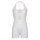 Women Solid Color Fashion Strap Halter Neck Backless Ring Hollow Sexy Rompers