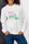 Women Autumn Winter Round Neck Casual Basic Letter Print Sweatshirt