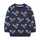 Kids Toddler Girls Boys Autumn Winter Fashion Casual Cute Christmas Cartoon Fawn Ski Print Round Neck Sweatshirts