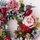 Vintage Simulation Peony Flower Decorative Wreath