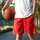 Men Casual Simple Fitness Breathable Yoga Shorts