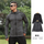 Men Casual Hooded Loose Long-Sleeved Sports Jacket