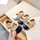 Kids Girls Fashion Casual Velcro Round-Toe PU Leather Flat Shoes