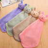 (Buy 1 Get 1) Easter Cute Cartoon Rabbit Hanging Towel