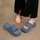 Women Fashion Casual Solid Color Thick-Soled Slippers