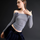 Women Summer Sexy Off-The-Shoulder Long Sleeve Tight-Fitting Pleated Top