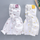 Children Kids Baby Fashion Girls Long Sleeve Cartoon Heart Print Casual Hooded Zipper Jacket