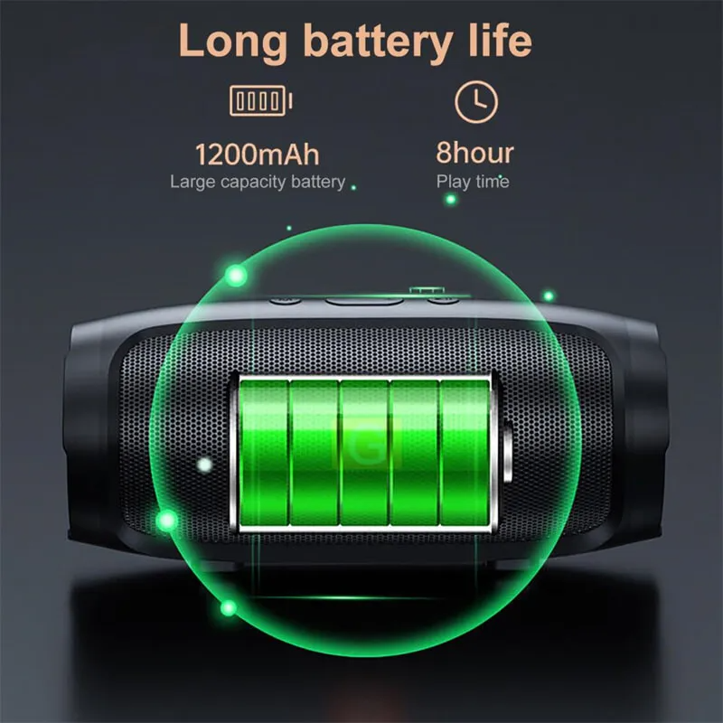 (Buy 1 Get 1) Outdoor Wireless Bluetooth Subwoofer Mini Speaker