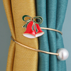 (Buy 1 Get 1) Adjustable Creative Christmas Snowflake Bell Decor Curtain Tieback