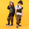 Kids Casual Hip-Hop Camouflage Pocket Design Pants